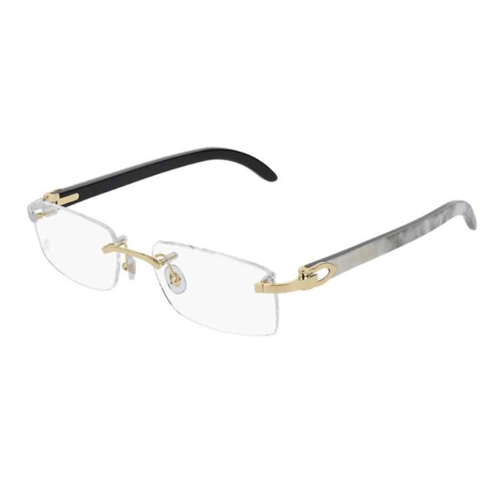 COPY - Cartier Buffalo Rimless Glasses CT00460